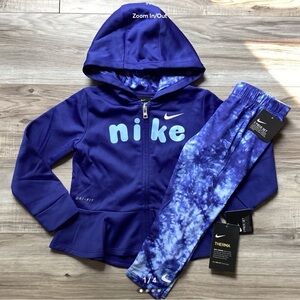Nike Blue Hoodie and Leggings Set size 3T(NWT) ~PRICE IS FIRM, NO OFFERS~
